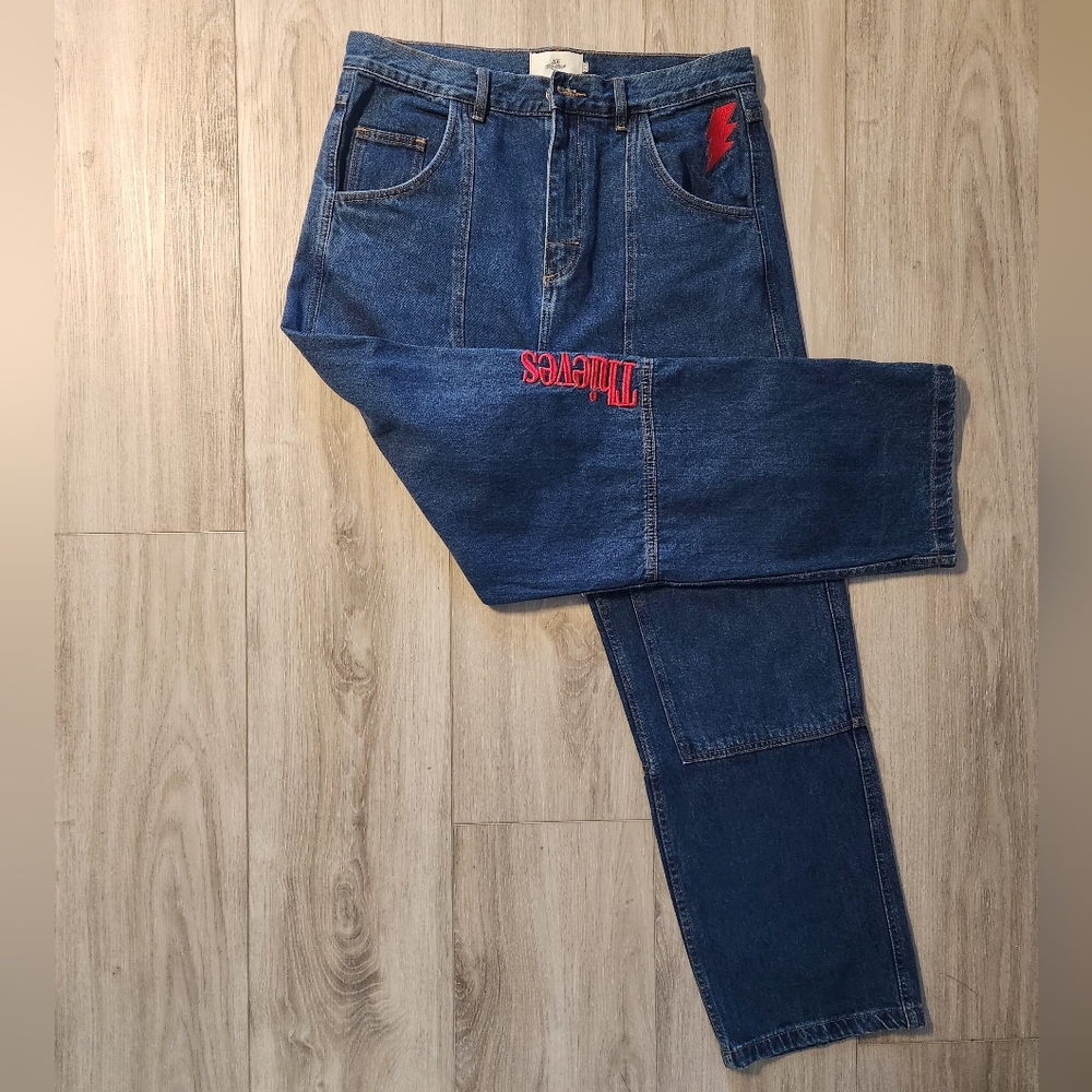 Men's 100 Thieves Barrel Double Knee Jeans